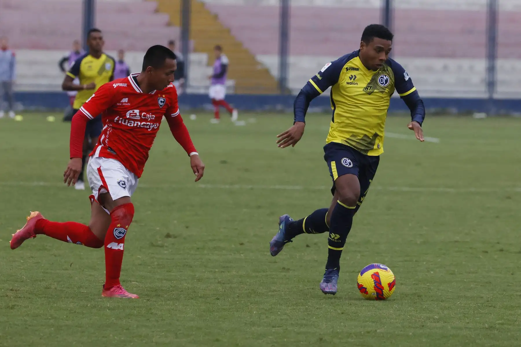 Municipal se enfrenta al Cienciano por la segunda fecha del Torneo Clausura Liga 1 en el Estadio Iván Elías Moreno de Villa el Salvador.
Foto: ANDINA/ Melina Mejía
