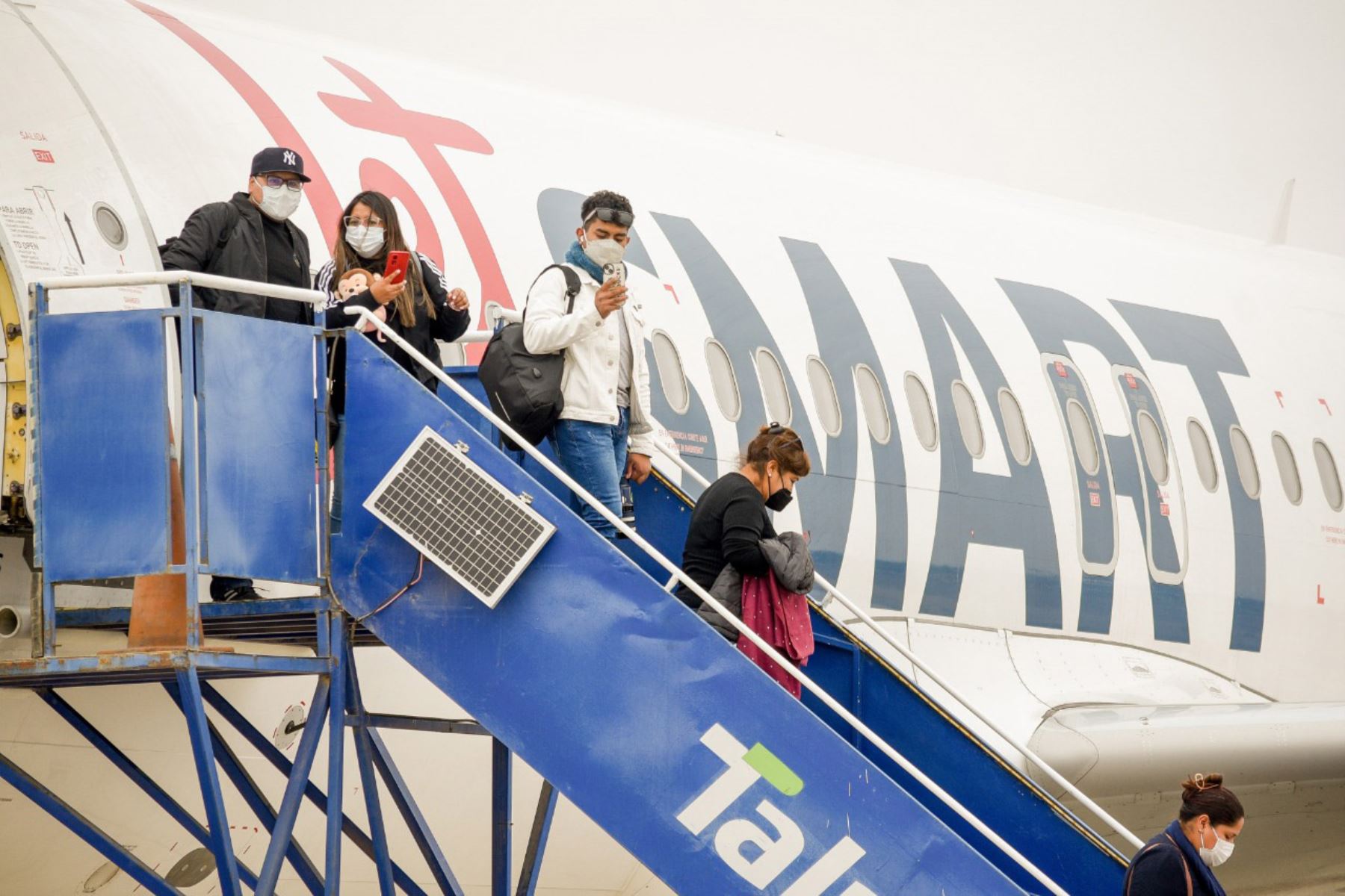A través de la ruta Piura-Arequipa, JetSMART espera trasladar a 3,800 pasajeros por mes. Foto: ANDINA/Cortesía Mario Moncada
