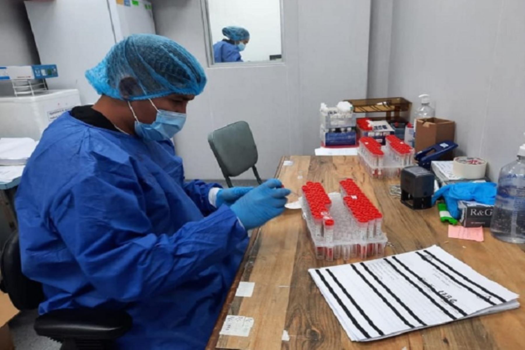 Desde su inauguración en el tercer trimestre de 2021, el laboratorio de Áncash ha procesado 50,714 muestras para el descarte del covid-19.