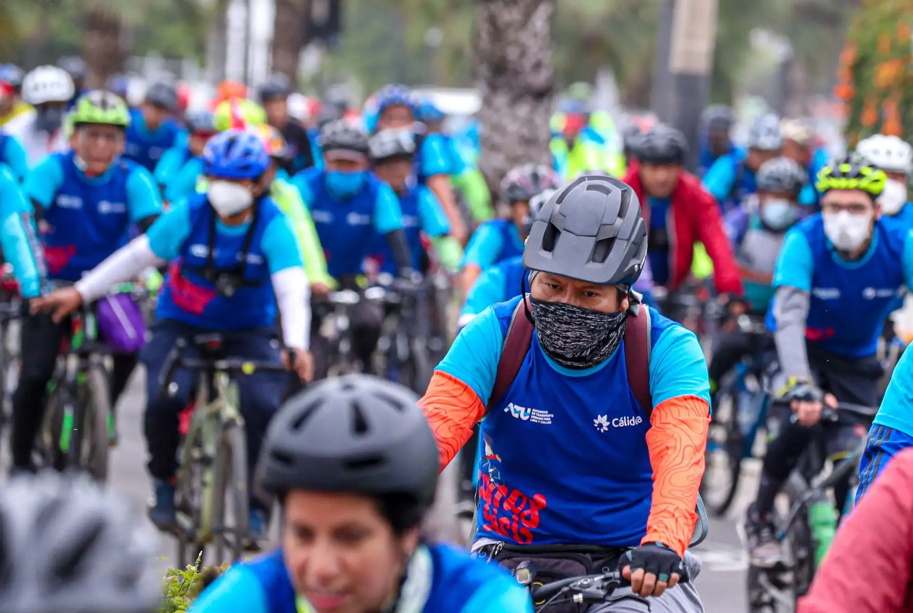 Al finalizar el recorrido de 15 km, la ATU, sorteó 10 bicicletas, las cuales fueron donadas por organizaciones aliadas y comprometidas en promover este medio de transporte. Foto: ATU