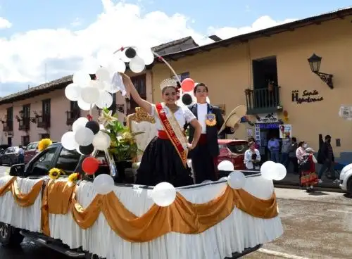 Con un colorido pregón, Cajamarca invitó a asistir a la tradicional feria agropecuaria Fongal que se realizará del 25 al 31 de julio. Los organizadores esperan recibir más de 50,000 visitantes. Foto: Eduard Lozano