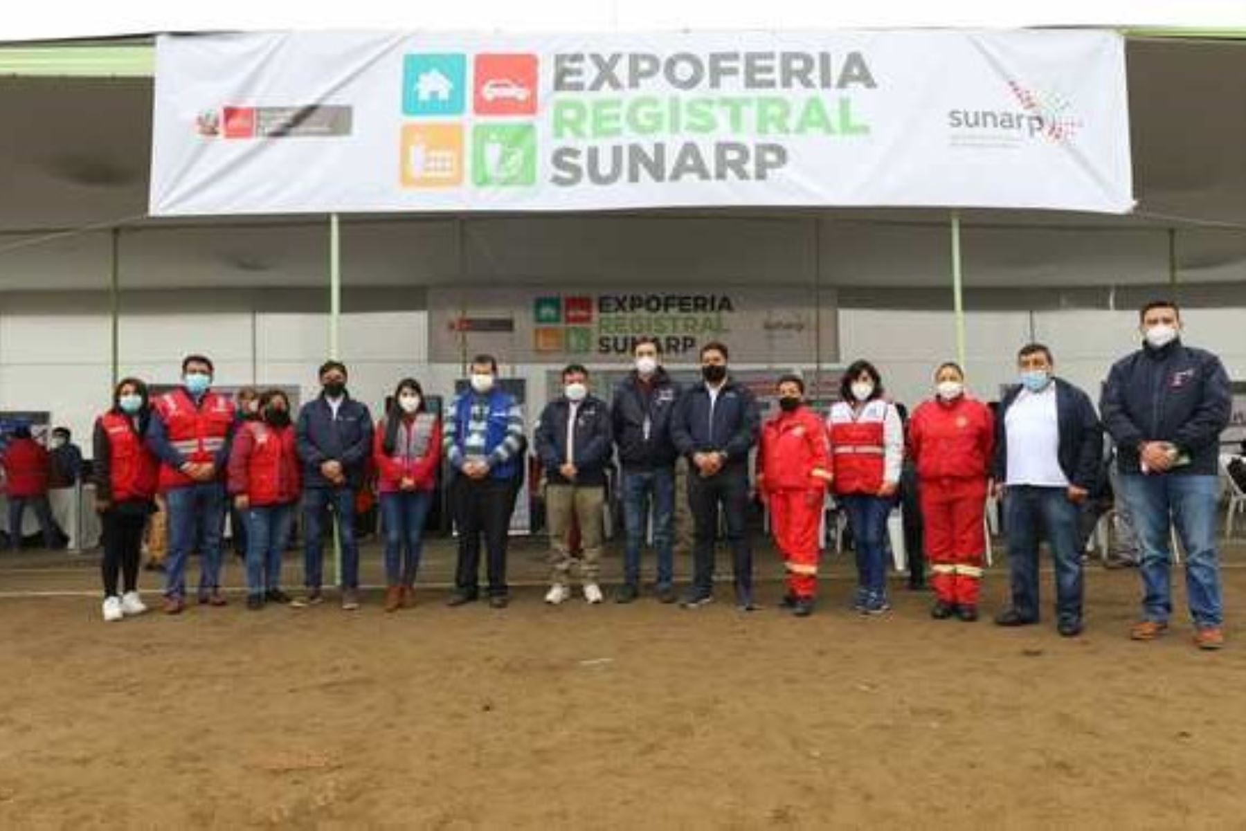 Ministro de Justicia y titular de Sunarp participaron en expoferia registral en Pachacútec.