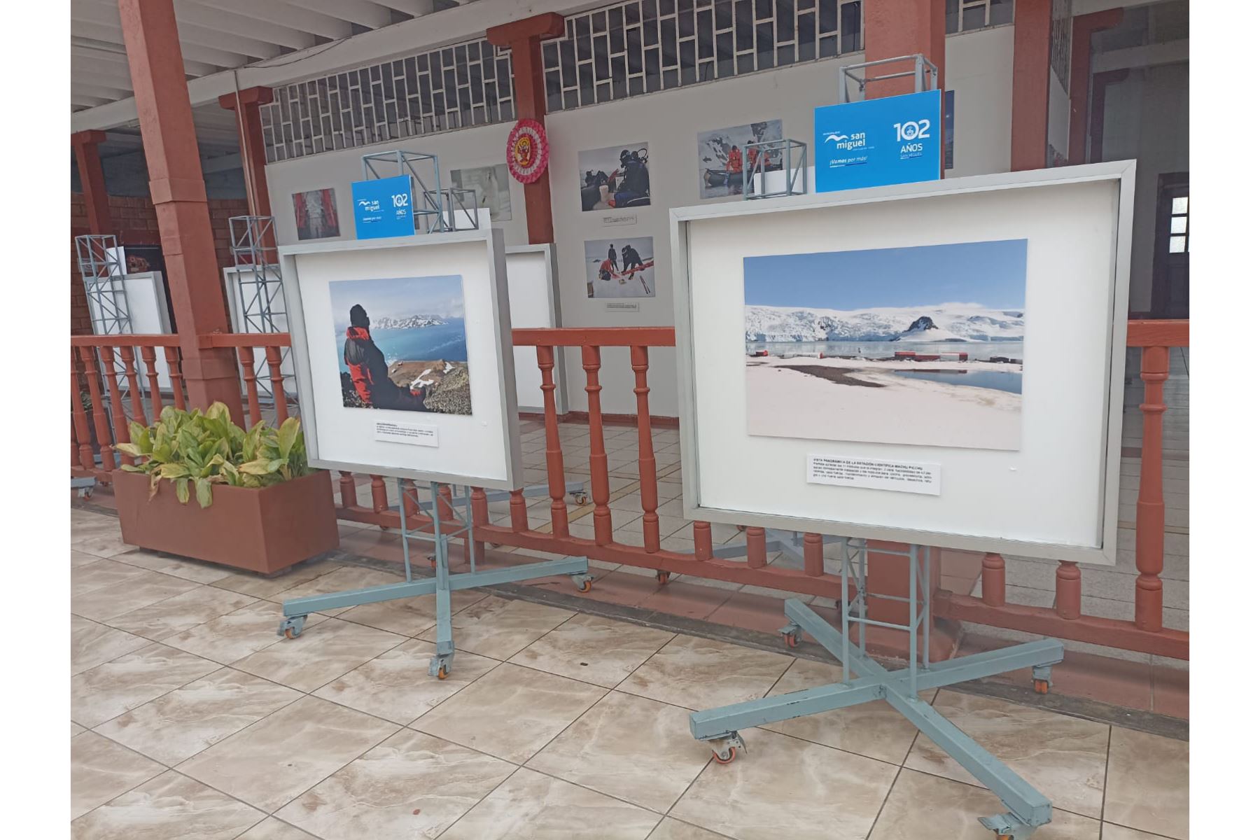 Exposición fotográfica de Perú en la Antártida tomará lugar en La casa de la Cultura