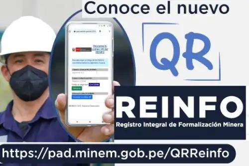 Mineros en proceso de formalización podrán identificarse con un código QR. Foto: Cortesía.