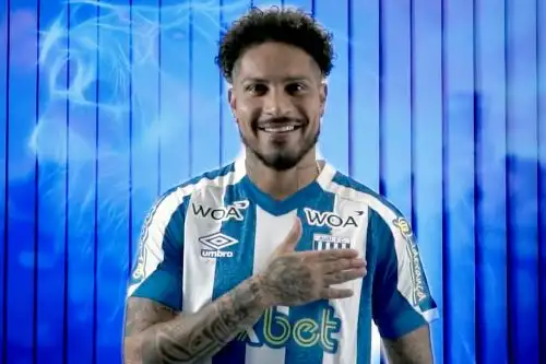 El 9 nacional se prepara para su tercer debut en el Brasileirao. Foto: Captura de pantalla