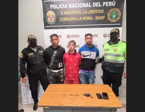 Policía Nacional desarticula banda de asaltantes integrada por venezolanos que operaba en Trujillo.