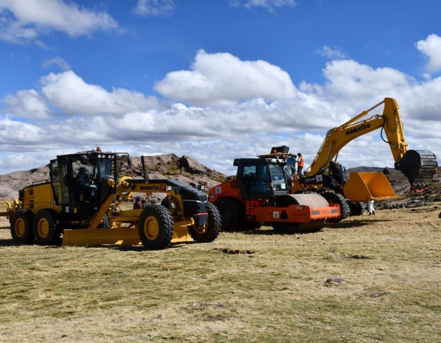 La Libertad destina S/ 21 millones para la compra de maquinaria pesada e impulsar construcción de qochas en zona andina. ANDINA/Difusión