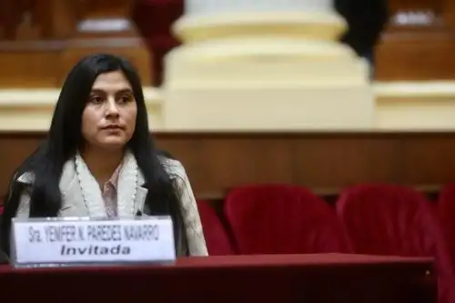Yenifer Paredes, cuñada del expresidente Pedro Castillo. ANDINA/Difusión