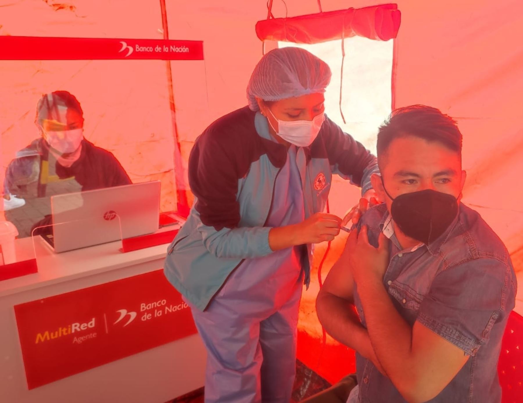 Red de Salud Pacífico Norte instala más puntos de vacunación contra el covid-19 en Chimbote. Foto: ANDINA/difusión.