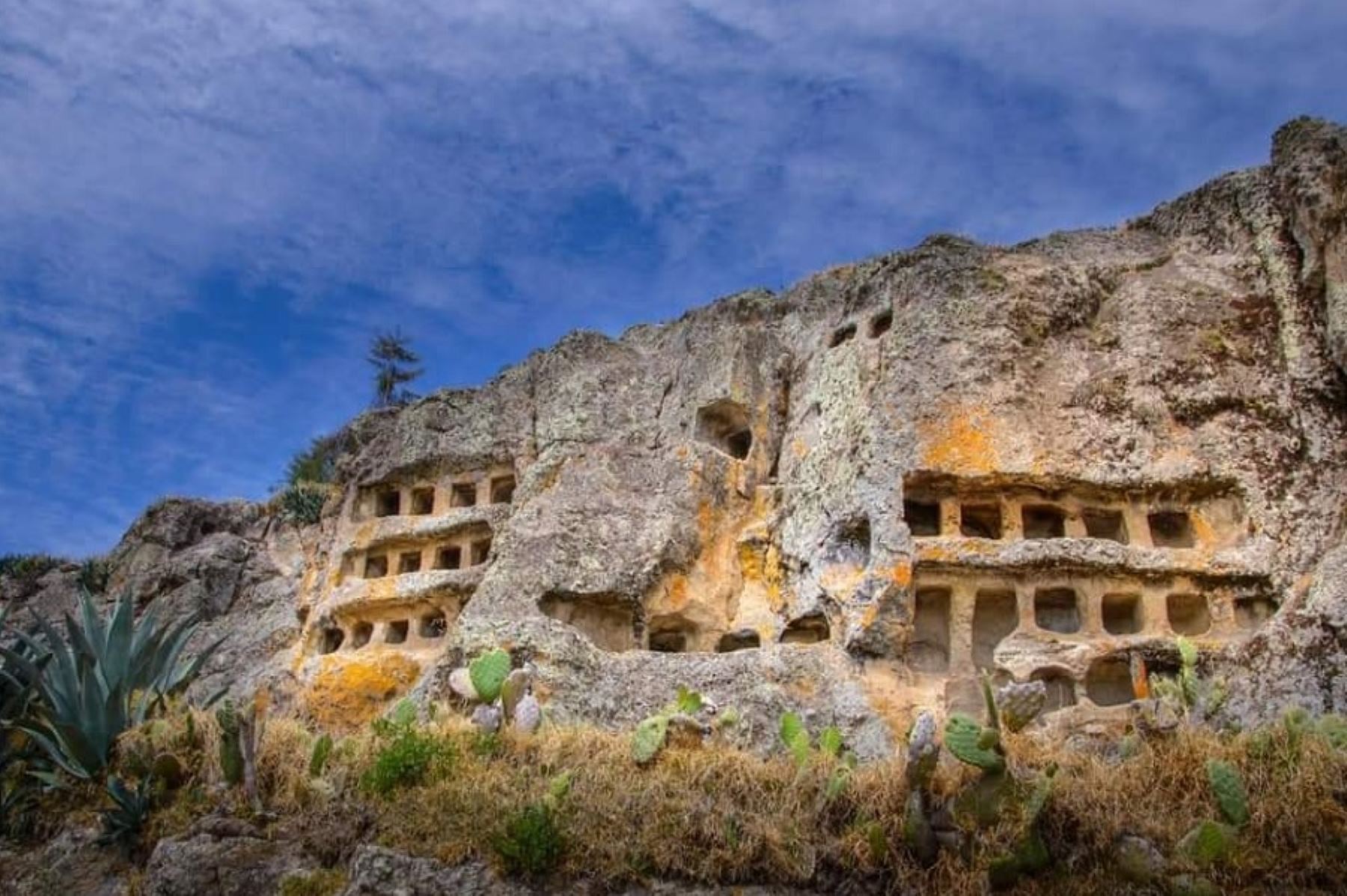 Las Ventanillas de Otuzco será uno de los sitios arqueológicos de Cajamarca donde se ejecutarán trabajos de mantenimiento y conservación. INTERNET/Medios