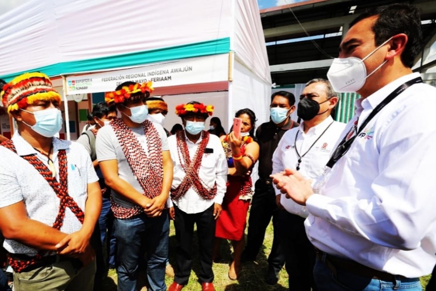 Pueblo awajún se beneficia con Primera Expoferia Registral Bilingüe  organizada por Sunarp | Noticias | Agencia Peruana de Noticias Andina