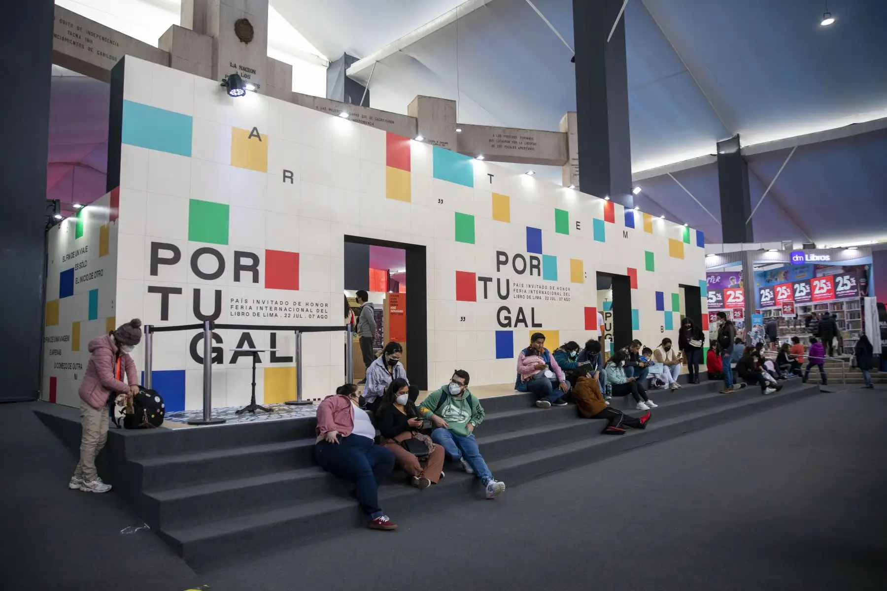 El país invitado a la Feria Internacional del Libro de Lima (FIL Lima 2022) es Portugal. El stand está ubicado en la parte central del recinto.
Foto: ANDINA/ Carla Patiño Ramírez