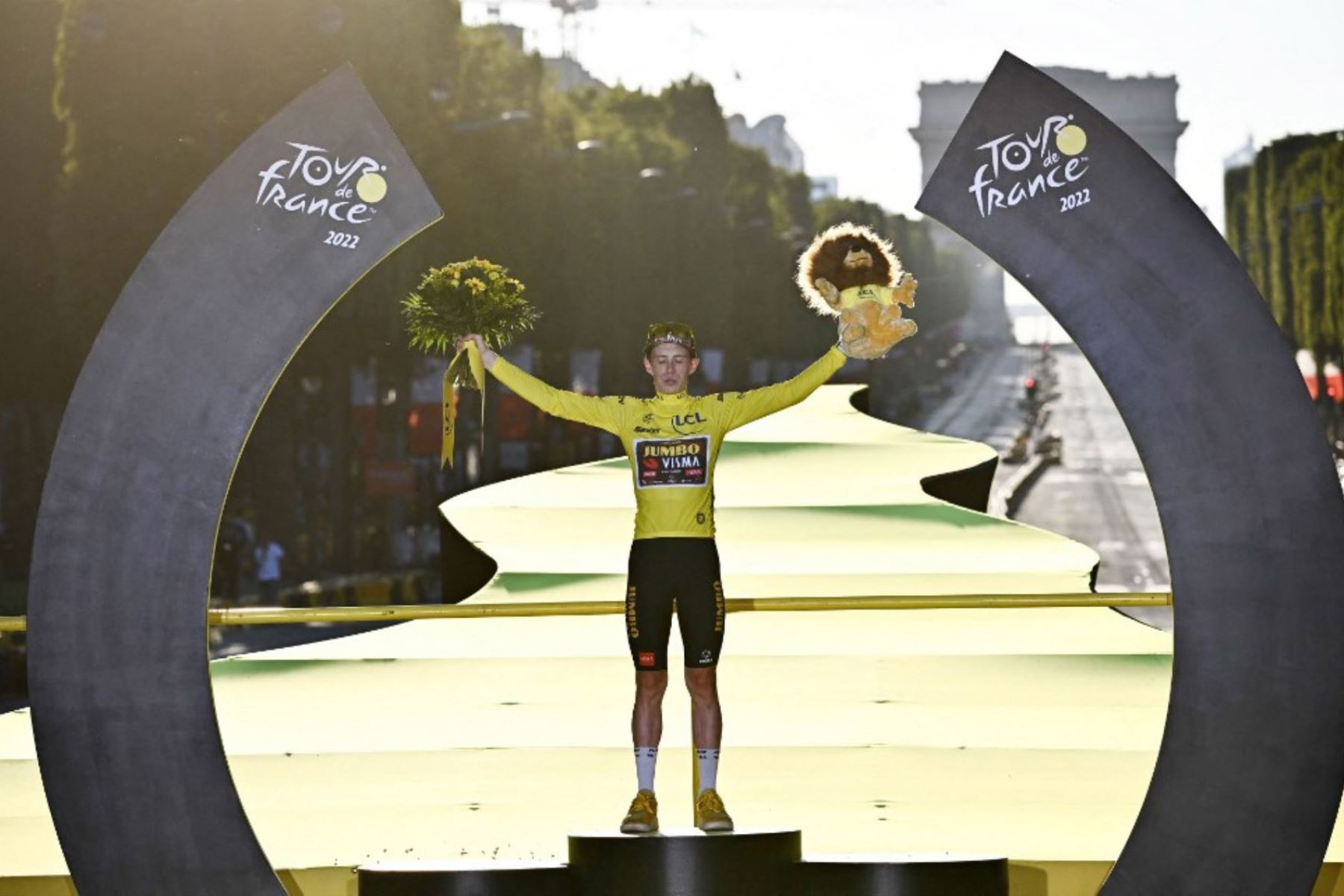 Jonas Vingegaard fue el mejor en el Tour de Francia
