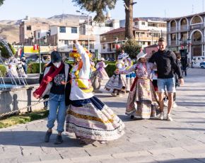 El Valle del Colca es el principal atractivo turístico de Arequipa, es el destino favorito de los viajeros nacionales y extranjeros. ANDINA/Difusión