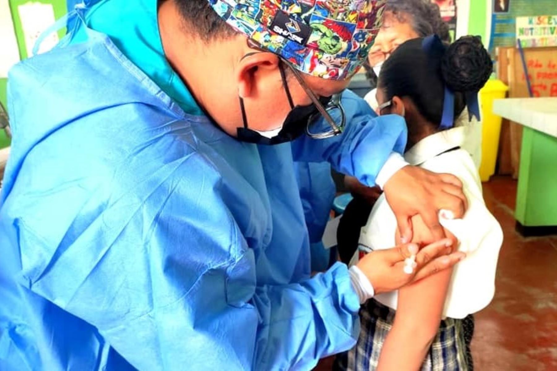 Áncash se encuentra entre las tres regiones con mayor cobertura en vacunación a la población infantil, junto con Lima Provincias.