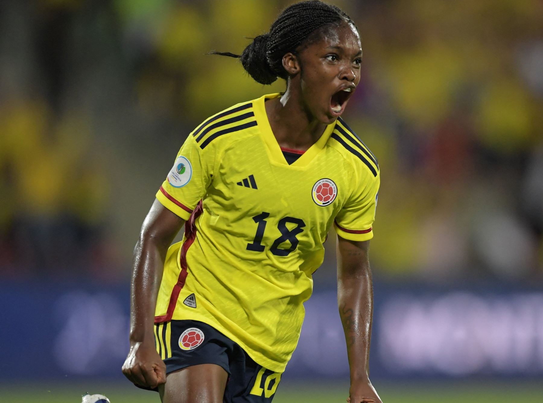 Linda Caicedo le dio la victoria a Colombia ante Argentina que le valió para acceder a la final de la Copa América Femenina y clasificar al Mundial 2023