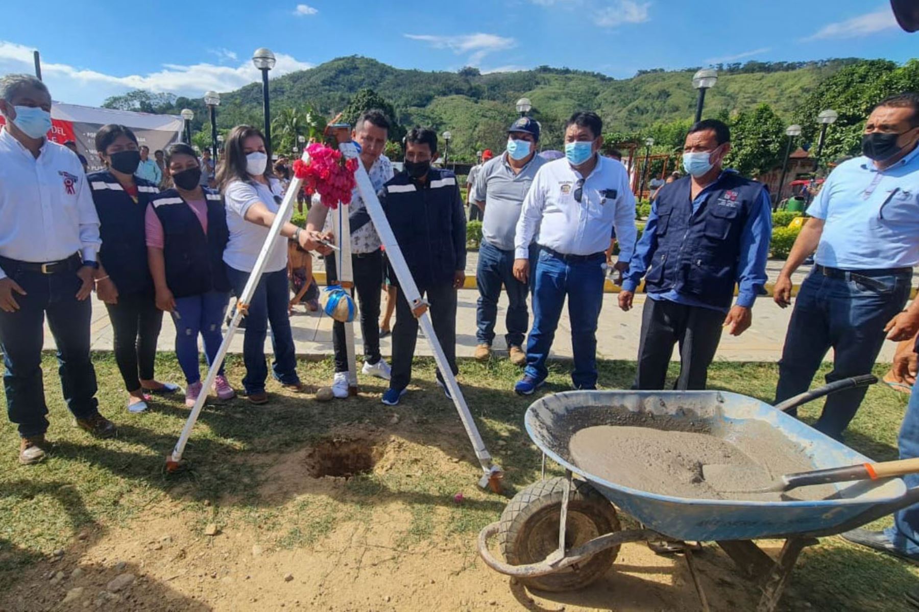 San Martín: Ministerio de Vivienda inicia obras de saneamiento rural en Bellavista
