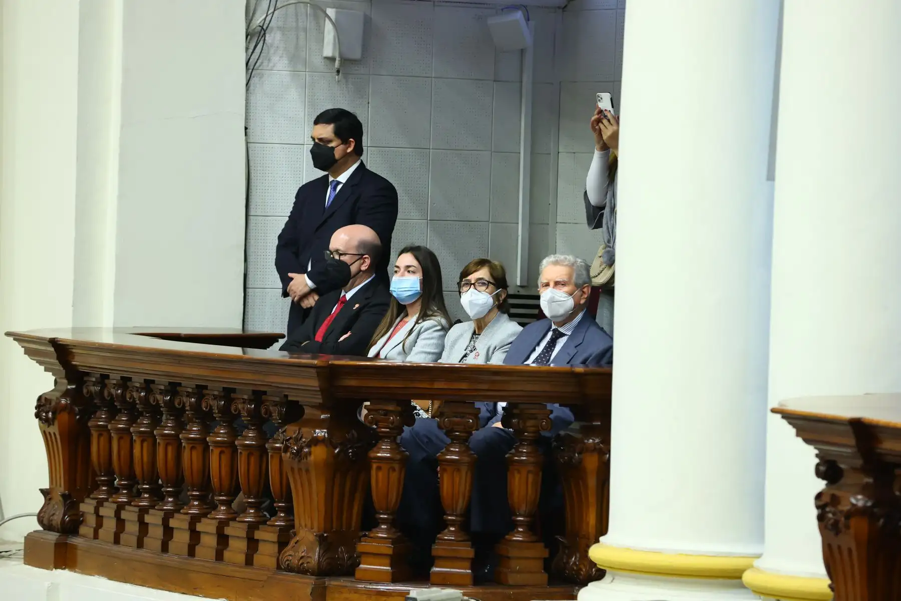El Pleno del Congreso realiza el proceso de elección de la nueva Mesa Directiva del Congreso de la República para el periodo 2022-2023. Foto: ANDINA/ Andrés Valle