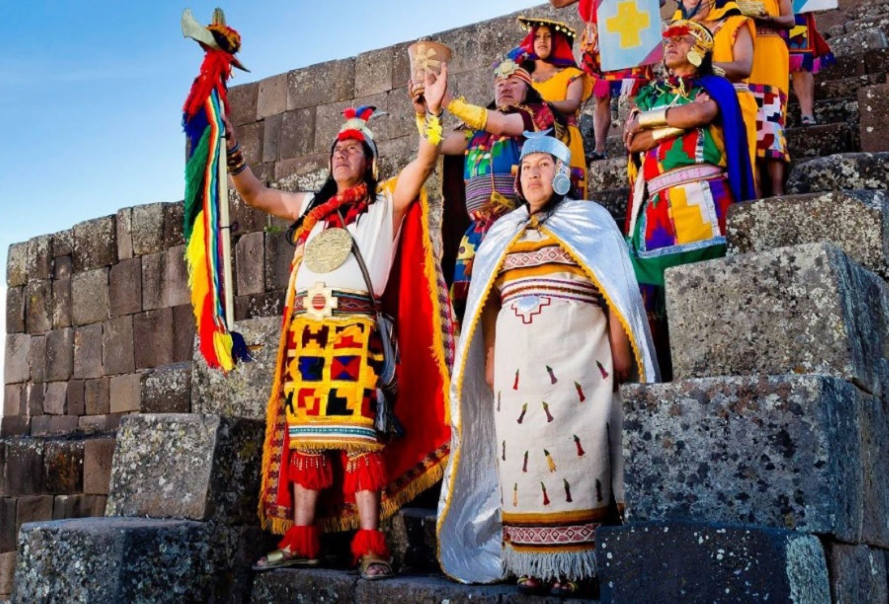 Celebrado en el sitio arqueológico de Vilcashuamán, en la región Ayacucho, el Vilcas Raymi es una festividad similar en solemnidad al Inti Raymi cusqueño, en el que se rinde culto al sol, la máxima divinidad inca, y a la Pachamama. Foto: Municipalidad Provincial de Vilcashuamán.