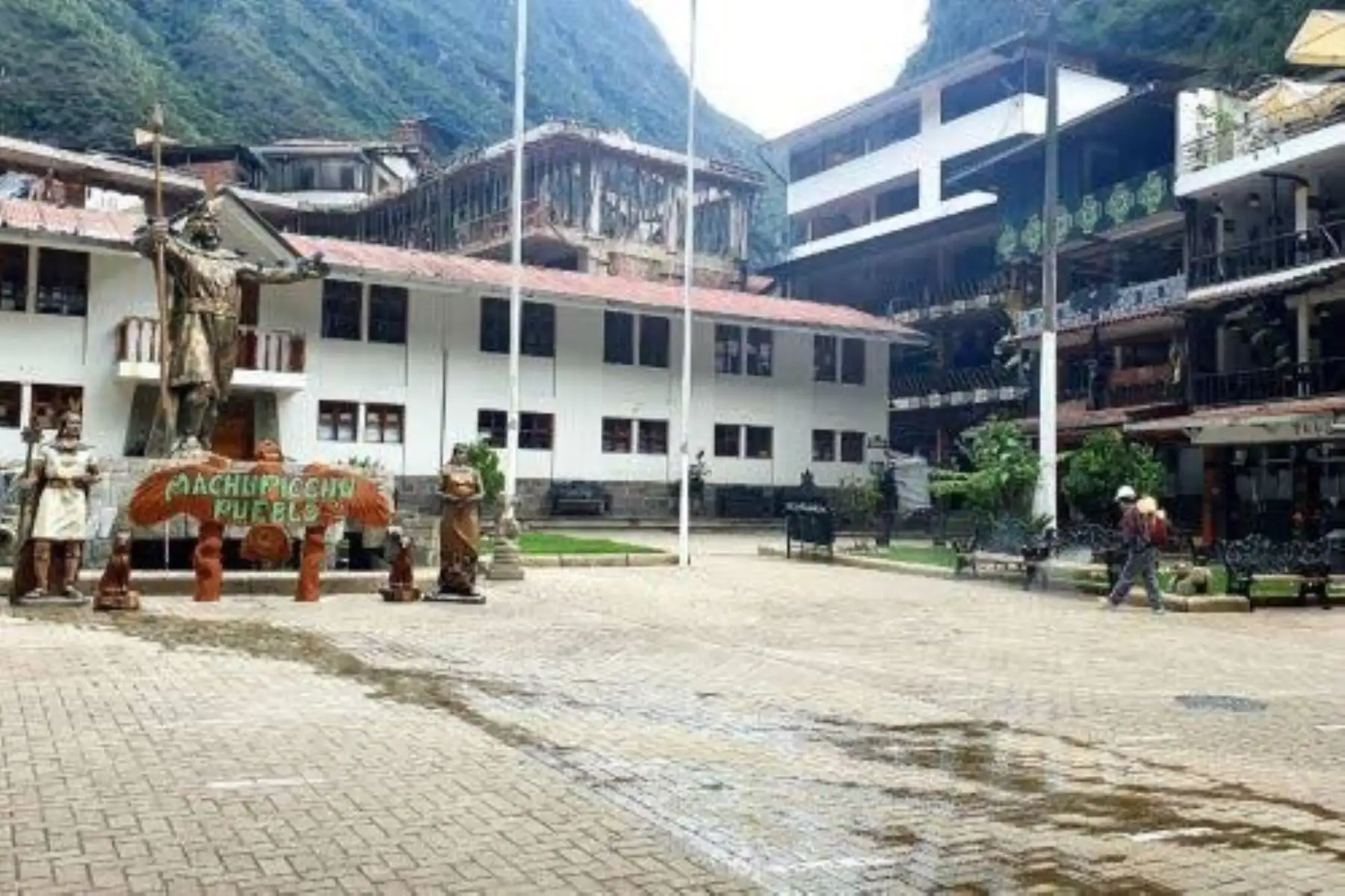Machu Picchu Pueblo, conocido como Aguas Calientes.