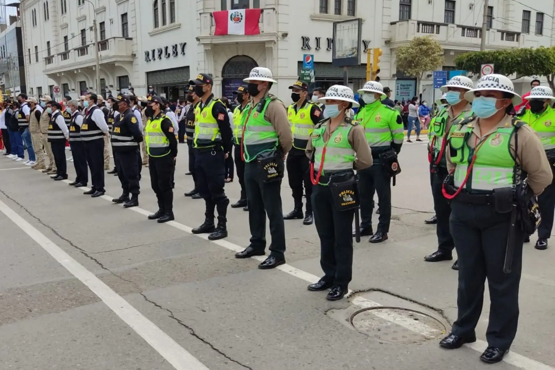 PNP movilizarán más de 4,000 agentes en Lambayeque por Fiestas Patrias. Foto: ANDINA/Difusión