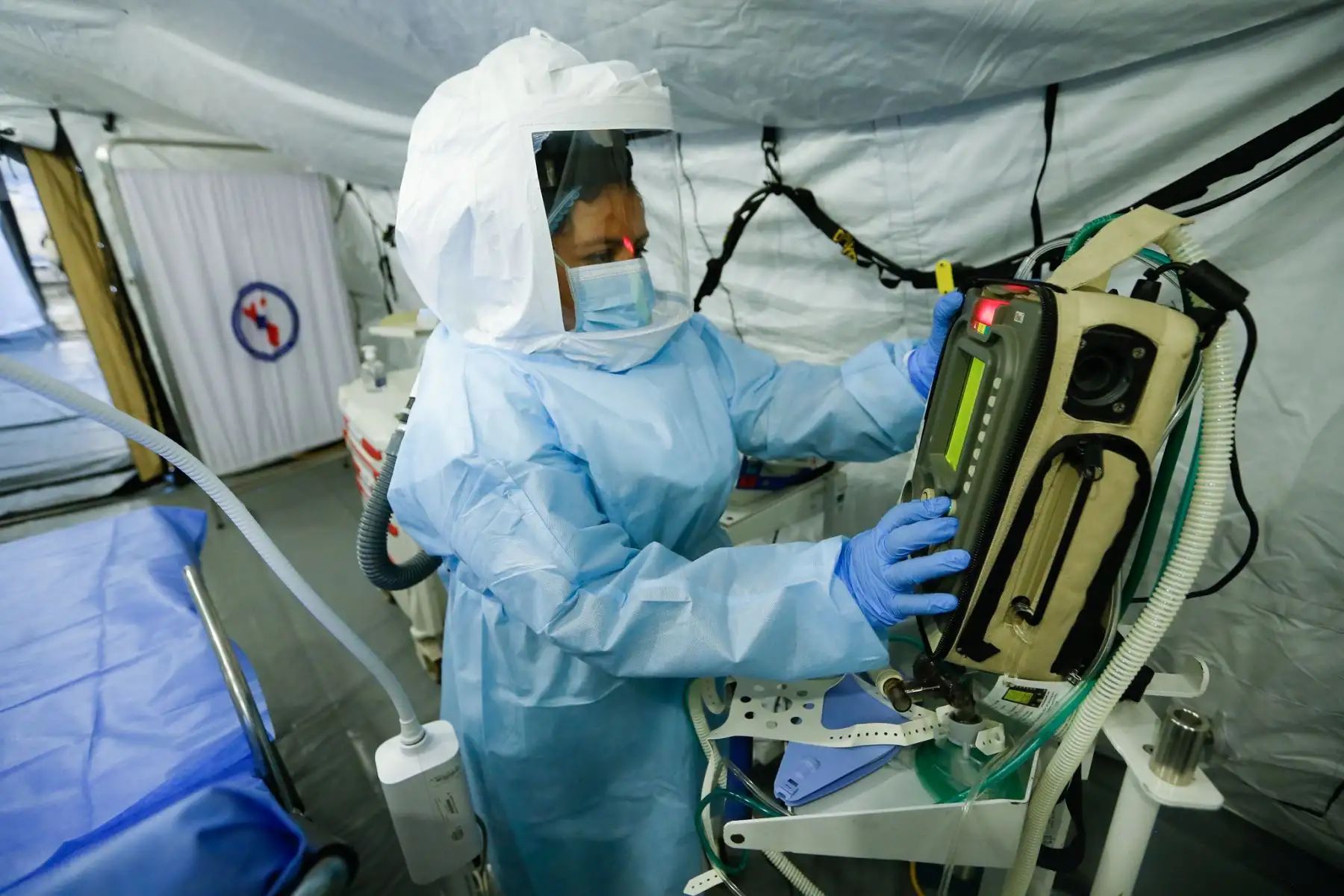 Ministerio de Salud realiza  un simulacro para evaluar las acciones de respuesta ante posible inoperatividad de los establecimientos de salud luego de un sismo, como parte del Plan de Continuidad Operativa del Minsa.
Foto: Minsa
