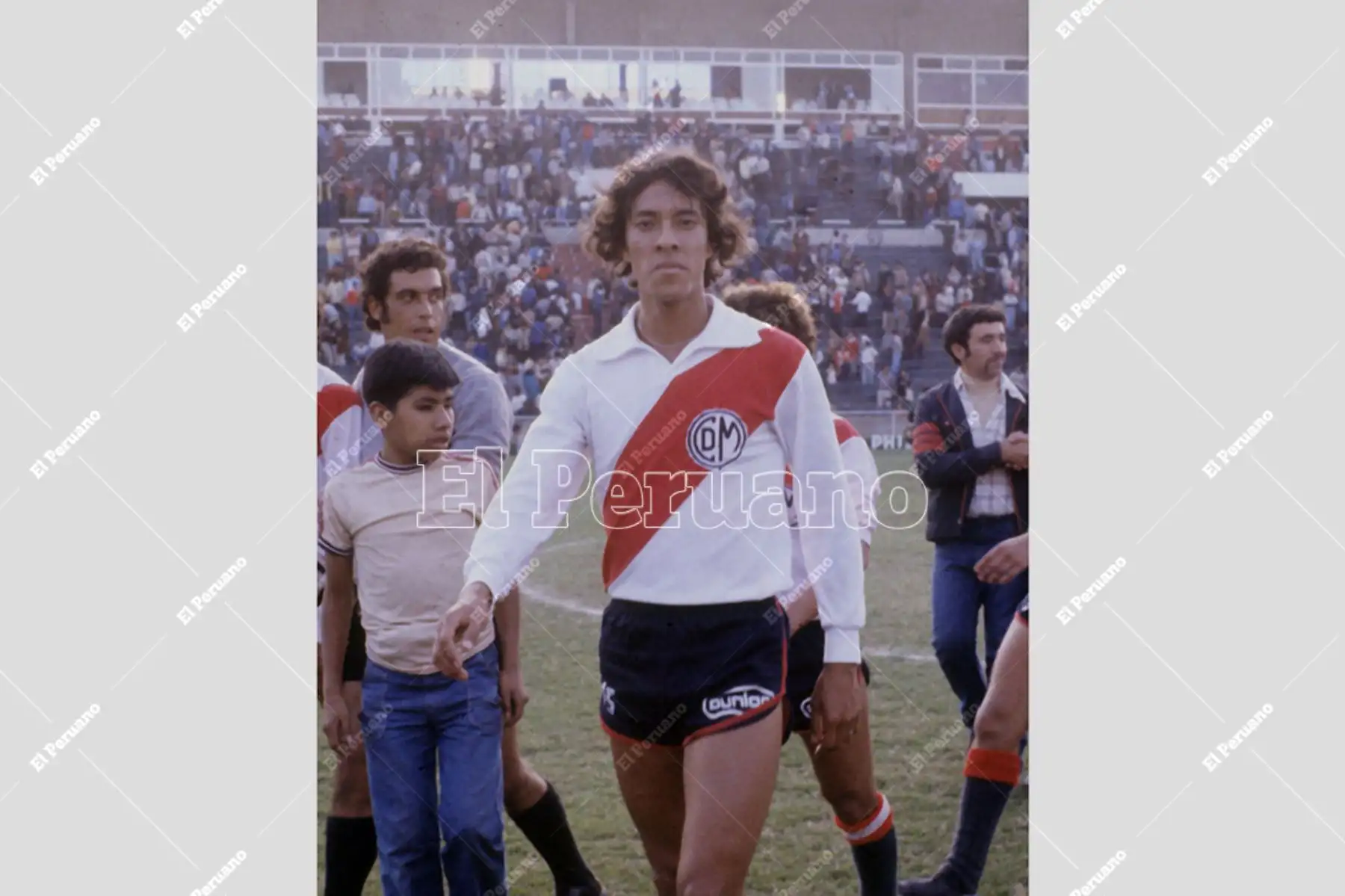 Lima - 2 set 1979 / Eduardo Malásquez talentoso mediocampista del Deportivo Municipal. Foto: Archivo Histórico de El Peruano