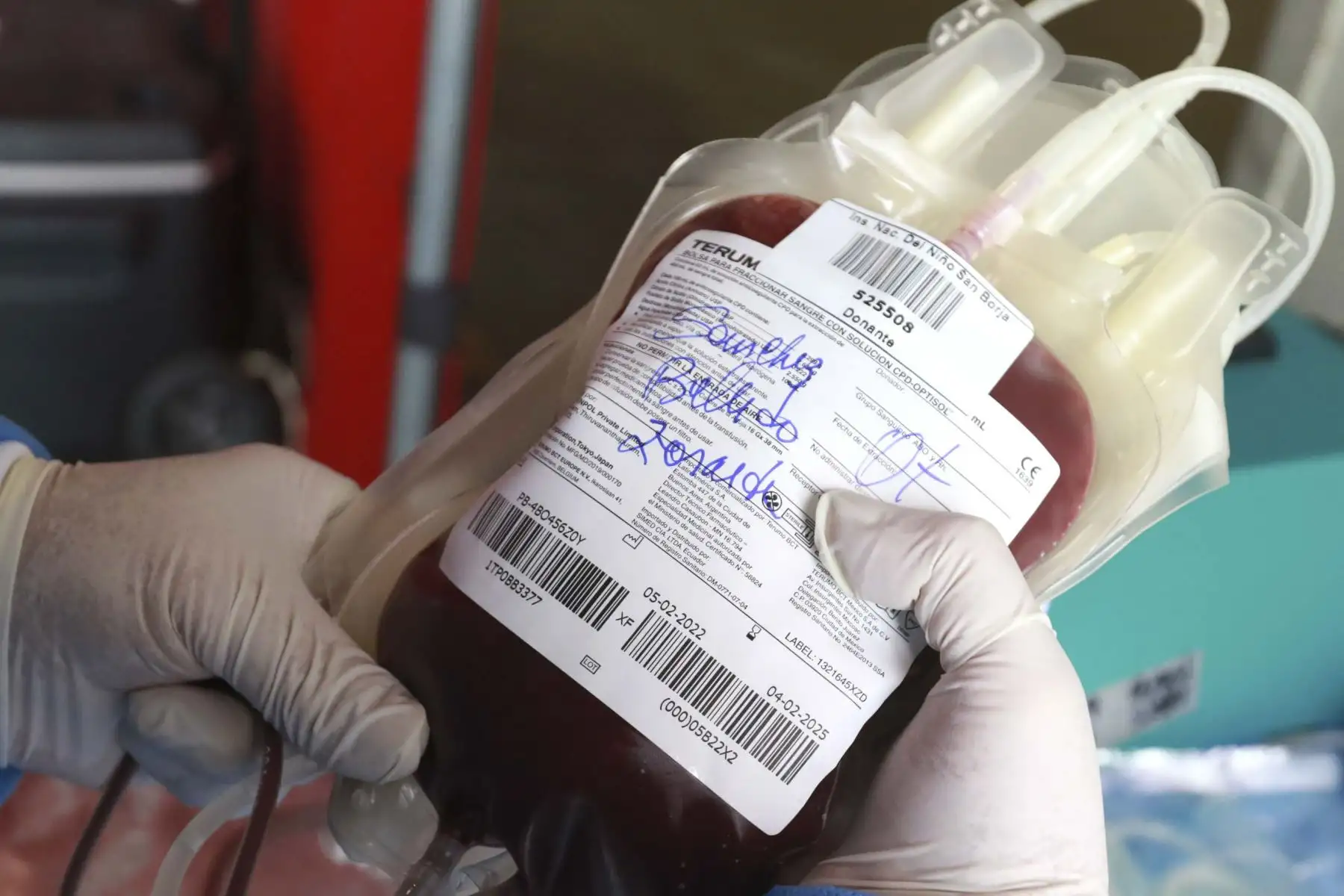 Ministerio de Salud realizó campaña de donación de sangre en Plaza San Miguel. Foto: ANDINA/Héctor Vinces