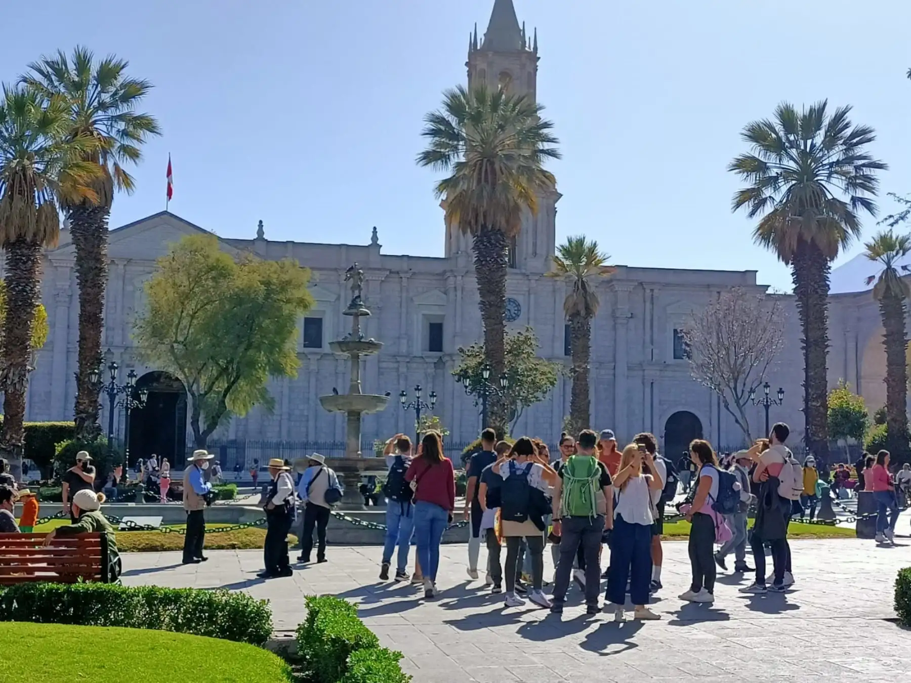 La ciudad de Arequipa espera el arribo de más de 10,000 turistas durante el feriado largo por Semana Santa. ANDINA/Difusión