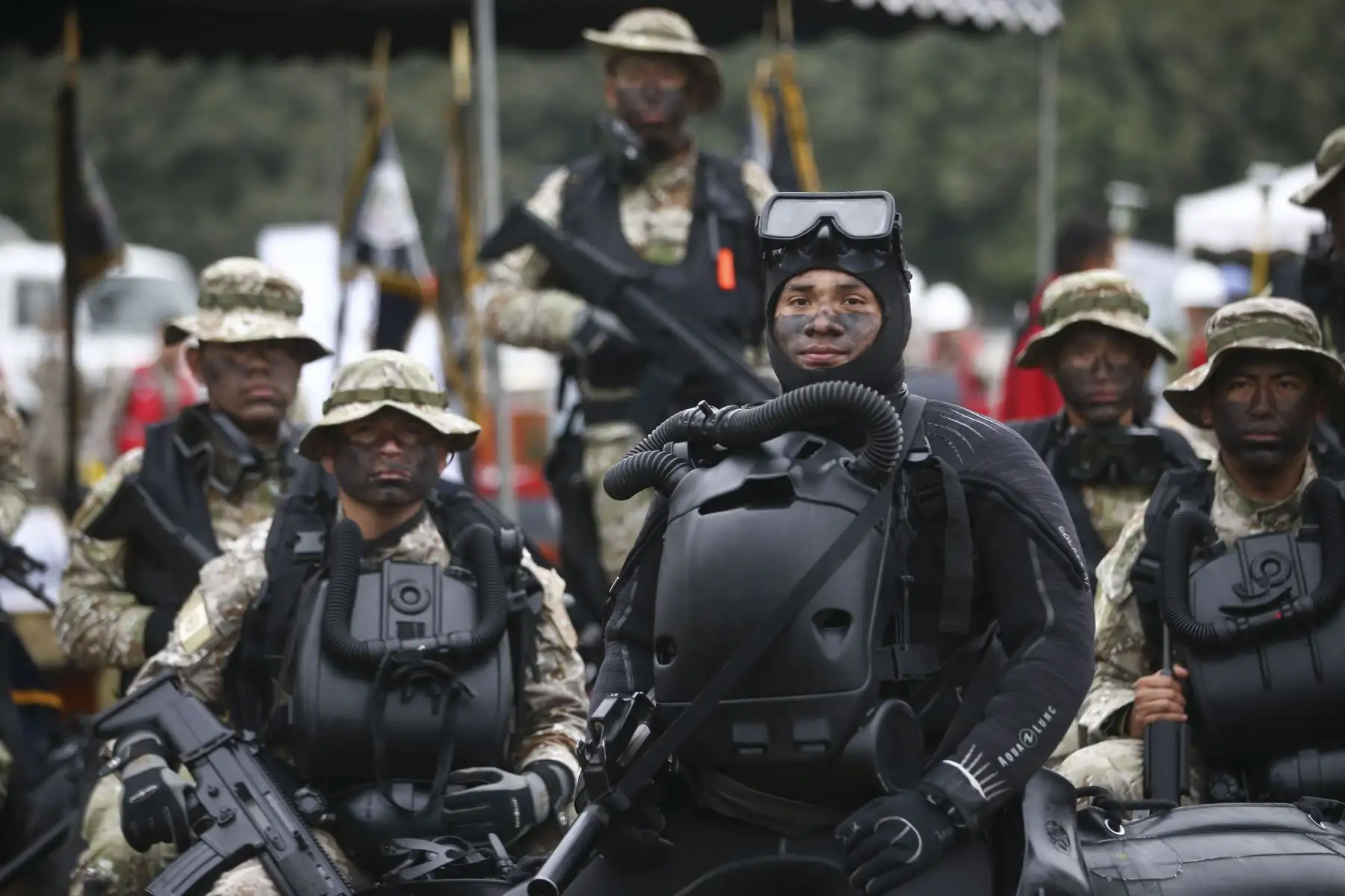 Imágenes previas al la Gran Parada y Desfile Militar en el Cuartel General del Ejército, como parte de los actos conmemorativos por el 201 aniversario de la Independencia del Perú. Foto: ANDINA/ Carla Patiño