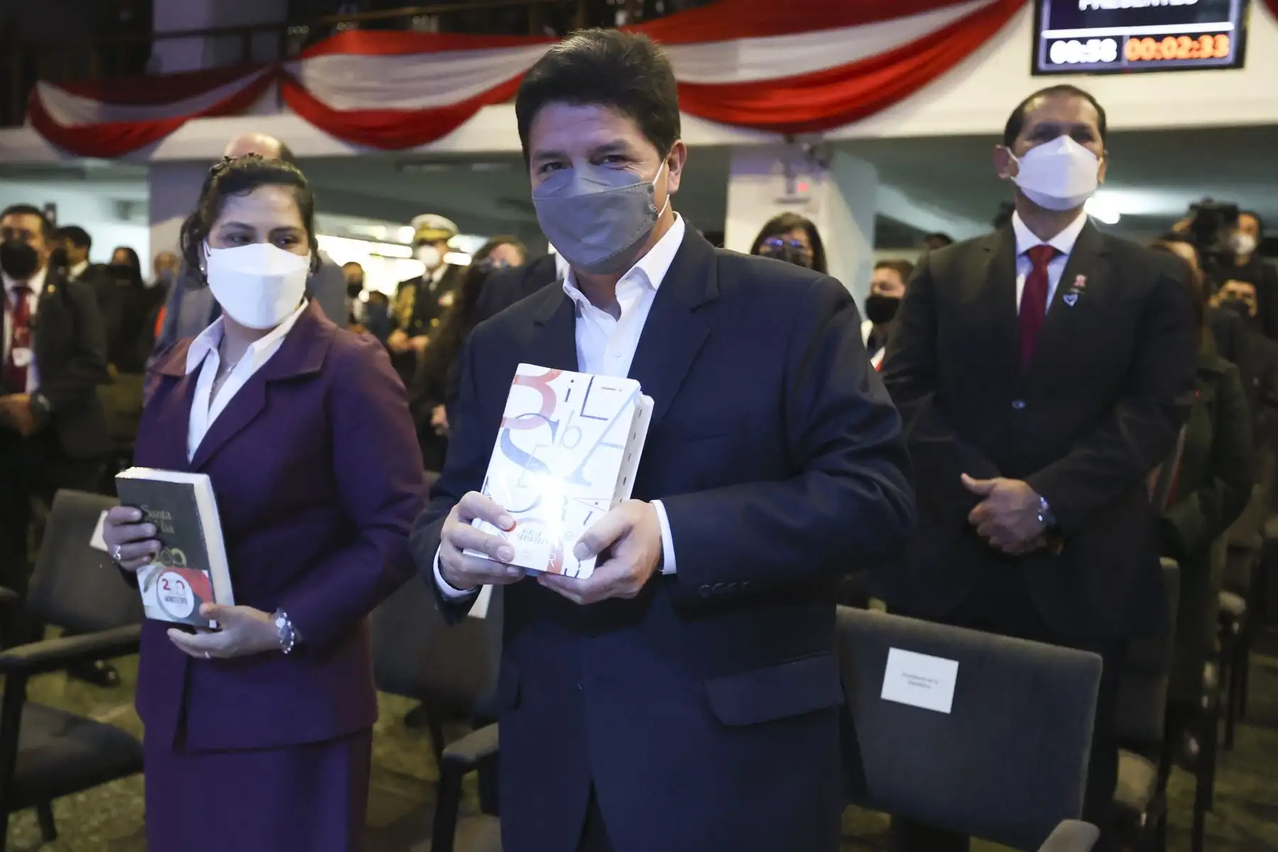 El presidente de la República, Pedro Castillo, participa en la ceremonia de Acción de Gracias por el Perú organizada por las Iglesias Cristianas Evangélicas del Perú. Foto: ANDINA/ Prensa Presidencia El presidente de la República, Pedro Castillo, participa en la ceremonia de Acción de Gracias por el Perú organizada por las Iglesias Cristianas Evangélicas del Perú. Foto: ANDINA/ Prensa Presidencia