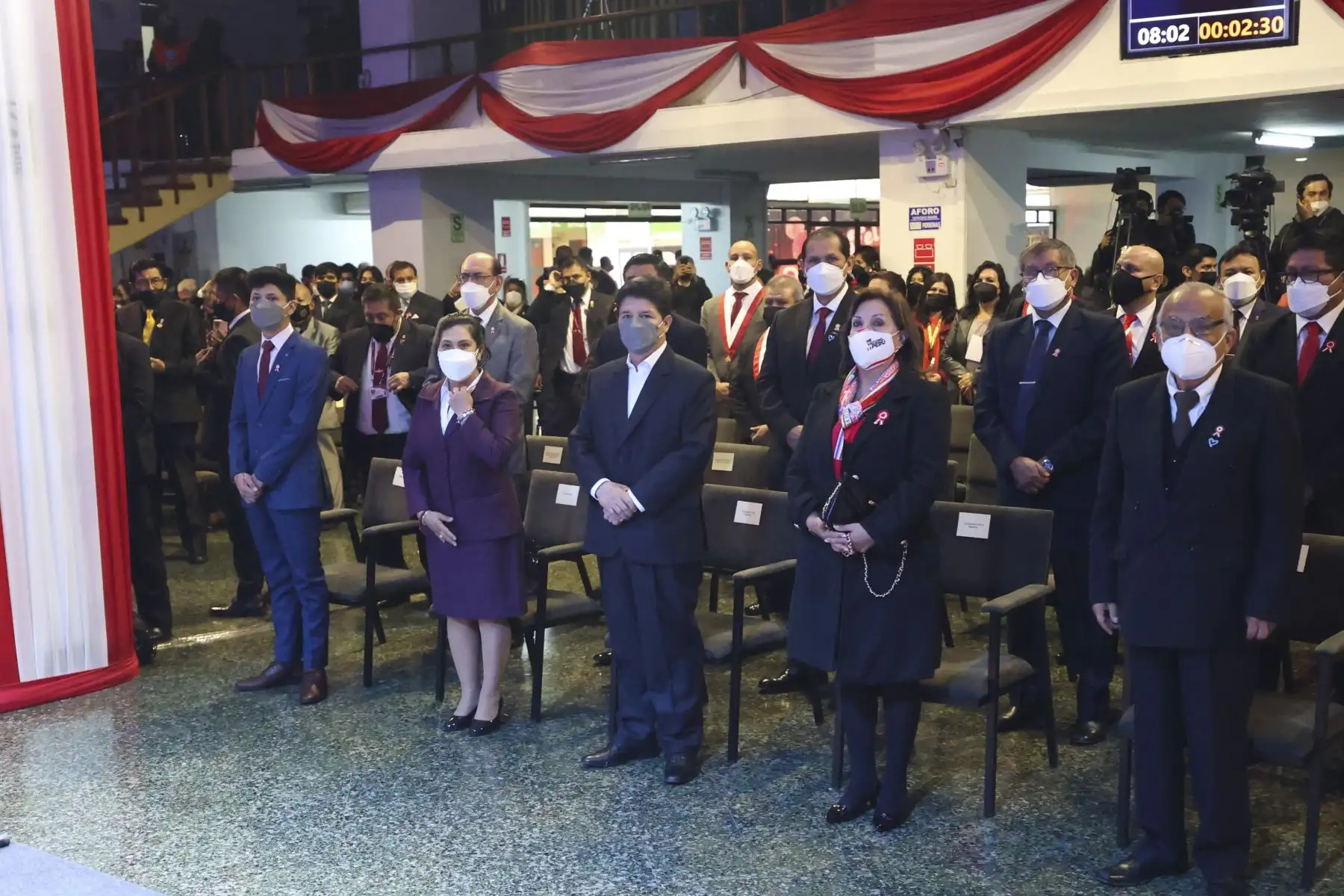 El presidente de la República, Pedro Castillo, participa en la ceremonia de Acción de Gracias por el Perú organizada por las Iglesias Cristianas Evangélicas del Perú. Foto: ANDINA/ Prensa Presidencia El presidente de la República, Pedro Castillo, participa en la ceremonia de Acción de Gracias por el Perú organizada por las Iglesias Cristianas Evangélicas del Perú. Foto: ANDINA/ Prensa Presidencia