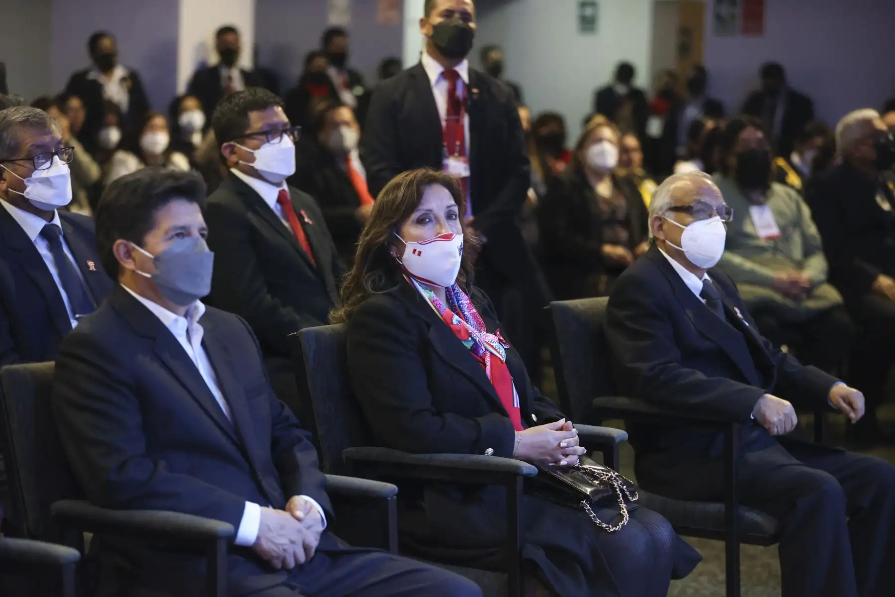 El presidente de la República, Pedro Castillo, participa en la ceremonia de Acción de Gracias por el Perú organizada por las Iglesias Cristianas Evangélicas del Perú. Foto: ANDINA/ Prensa Presidencia El presidente de la República, Pedro Castillo, participa en la ceremonia de Acción de Gracias por el Perú organizada por las Iglesias Cristianas Evangélicas del Perú. Foto: ANDINA/ Prensa Presidencia