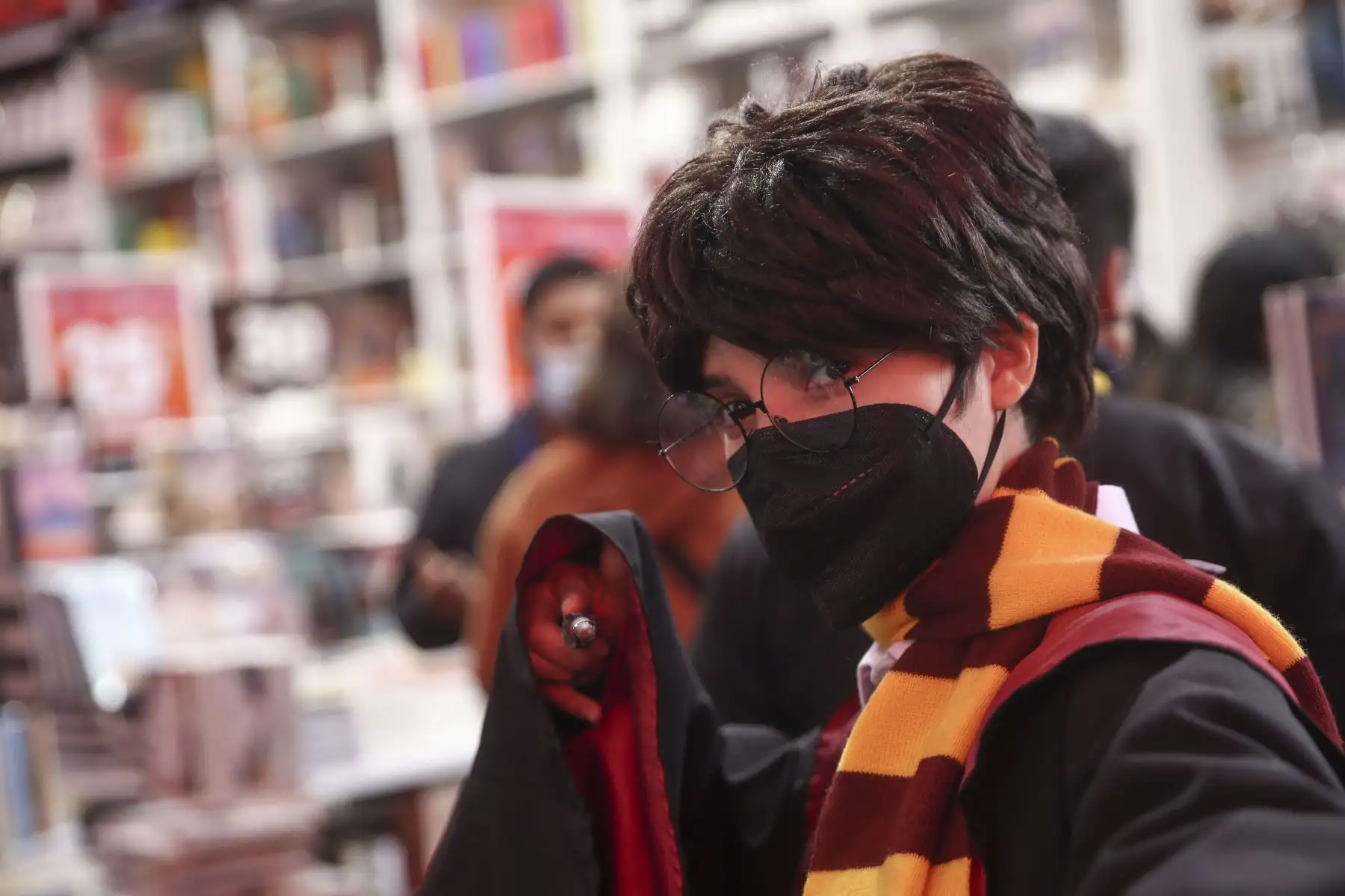 En la librería Mundo Mágico encontramos ejemplares con hasta 25% de descuento en la saga de Harry Potter, la más conocida en el mercado. Foto: ANDINA/ Carla Patiño