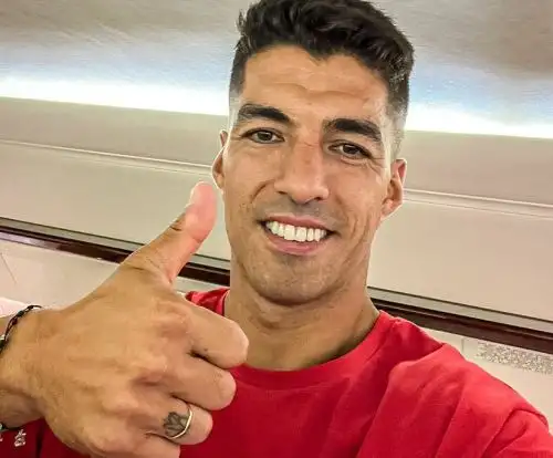 Luis Suárez ya se encuentra en Uruguay para jugar por el Nacional