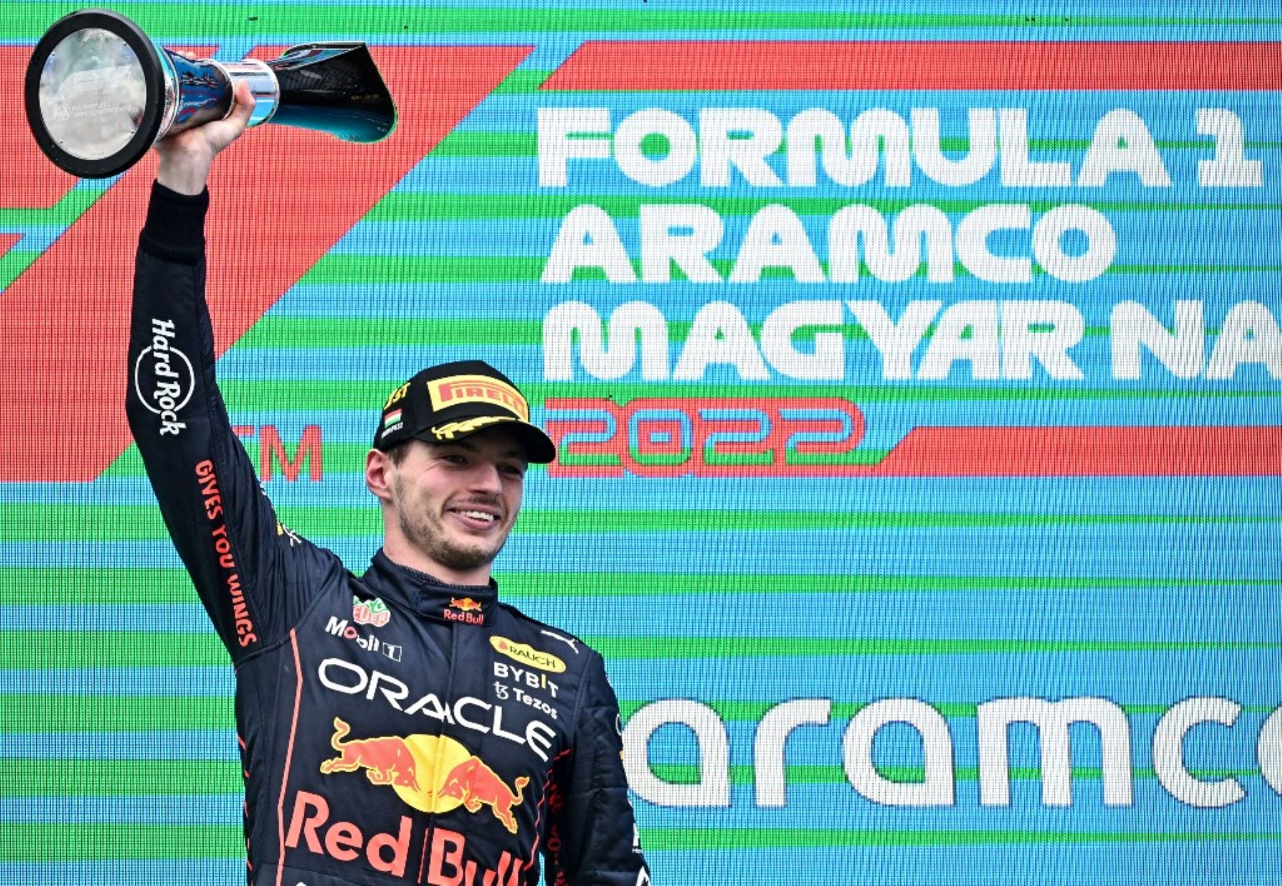 Max Verstappen se coronó en el Gran Premio de Hungría