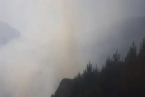 Incendio forestal al este de Huaraz consume dos hectáreas de cobertura vegetal