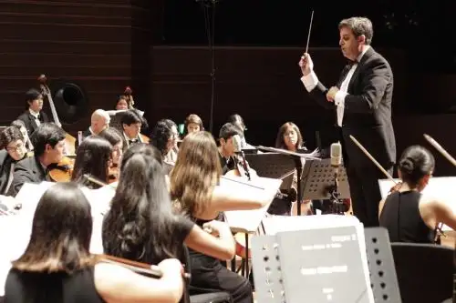 La Orquesta Sinfónica Nacional Juvenil Bicentenario Foto: Difusión
