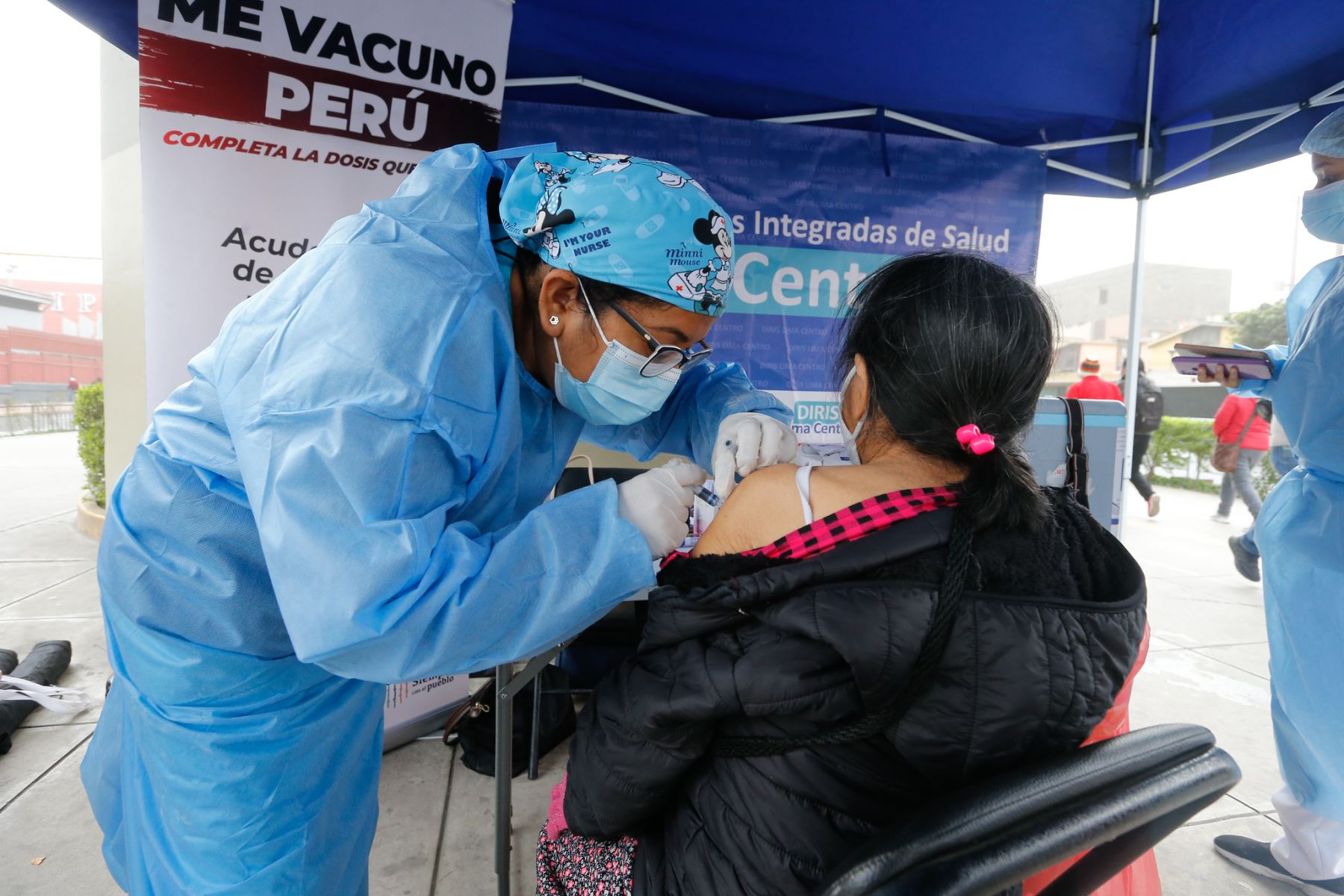 Vacunación contra la covid-19. Foto: ANDINA/Difusión