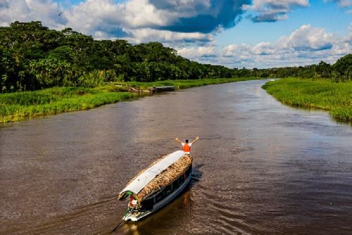 El río Amazonas es el estandarte turístico de la región Loreto y cumple una enorme importancia ecológica. Foto: INTERNET/Medios