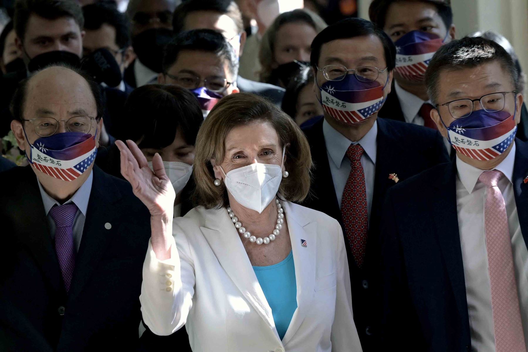 La visita de Pelosi fue objeto de todo tipo de conjeturas en los últimos días y el gobierno taiwanés no la incluyó en su agenda. Foto: AFP