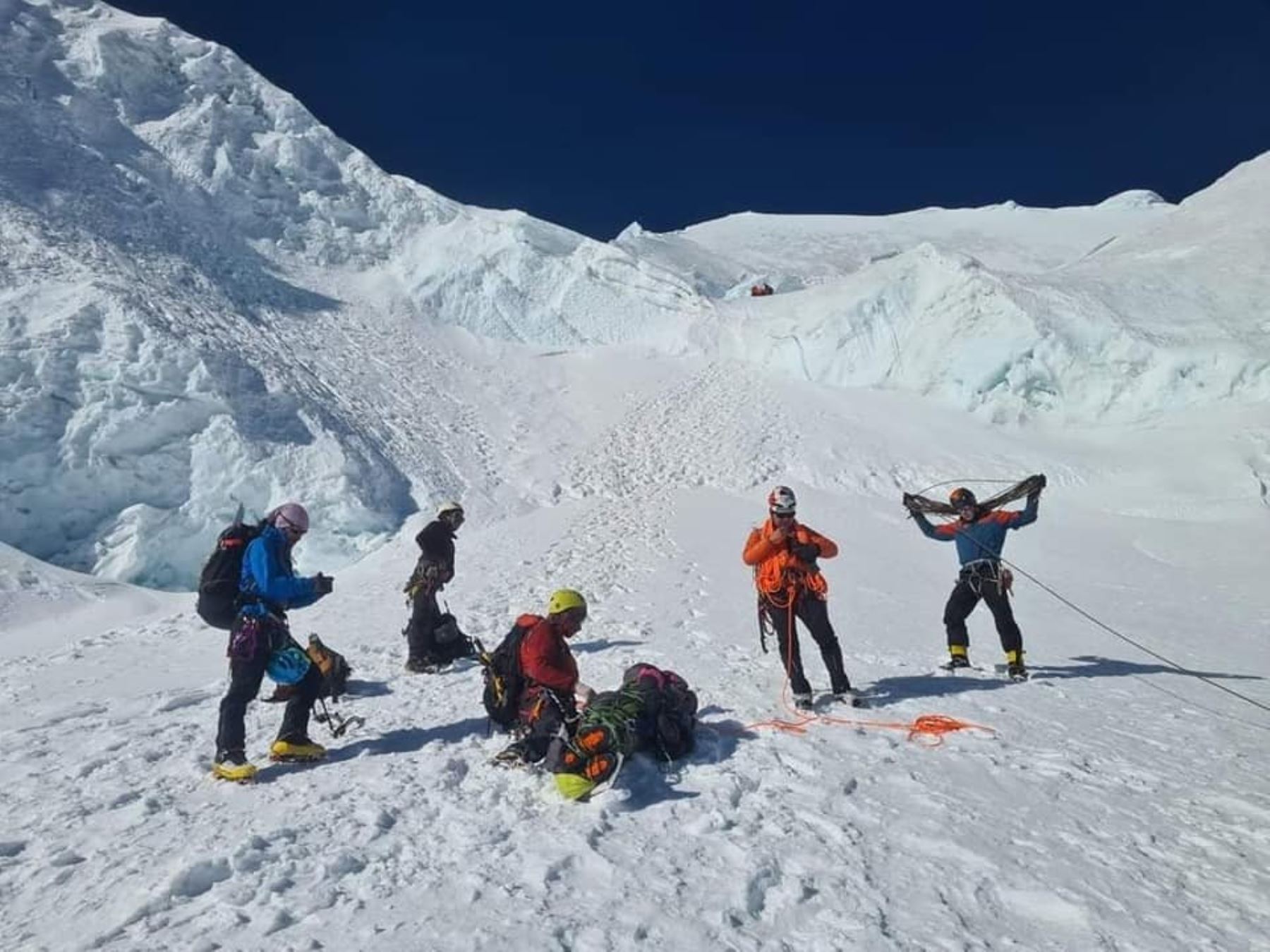 Tres accidentes se han registrado en el nevado Huascarán, situado en la sierra de Áncash, en lo que va del año. ANDINA/Difusión