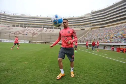 El Internacional trabajo en el Monumental de Ate