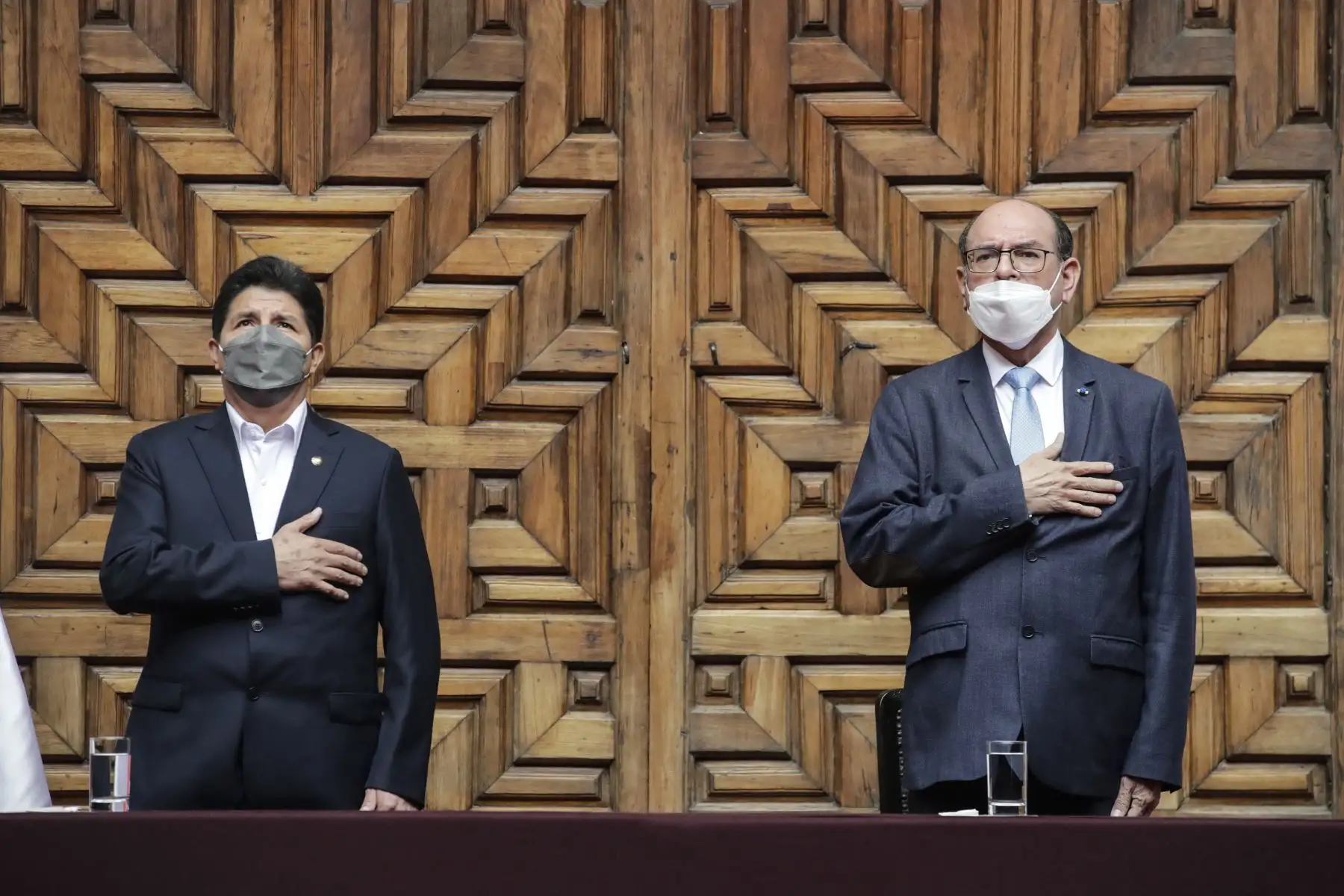 Presidente Pedro Castillo participa en ceremonia de aniversario del Ministerio de Relaciones Exteriores. Foto: ANDINA/ Prensas Presidencia