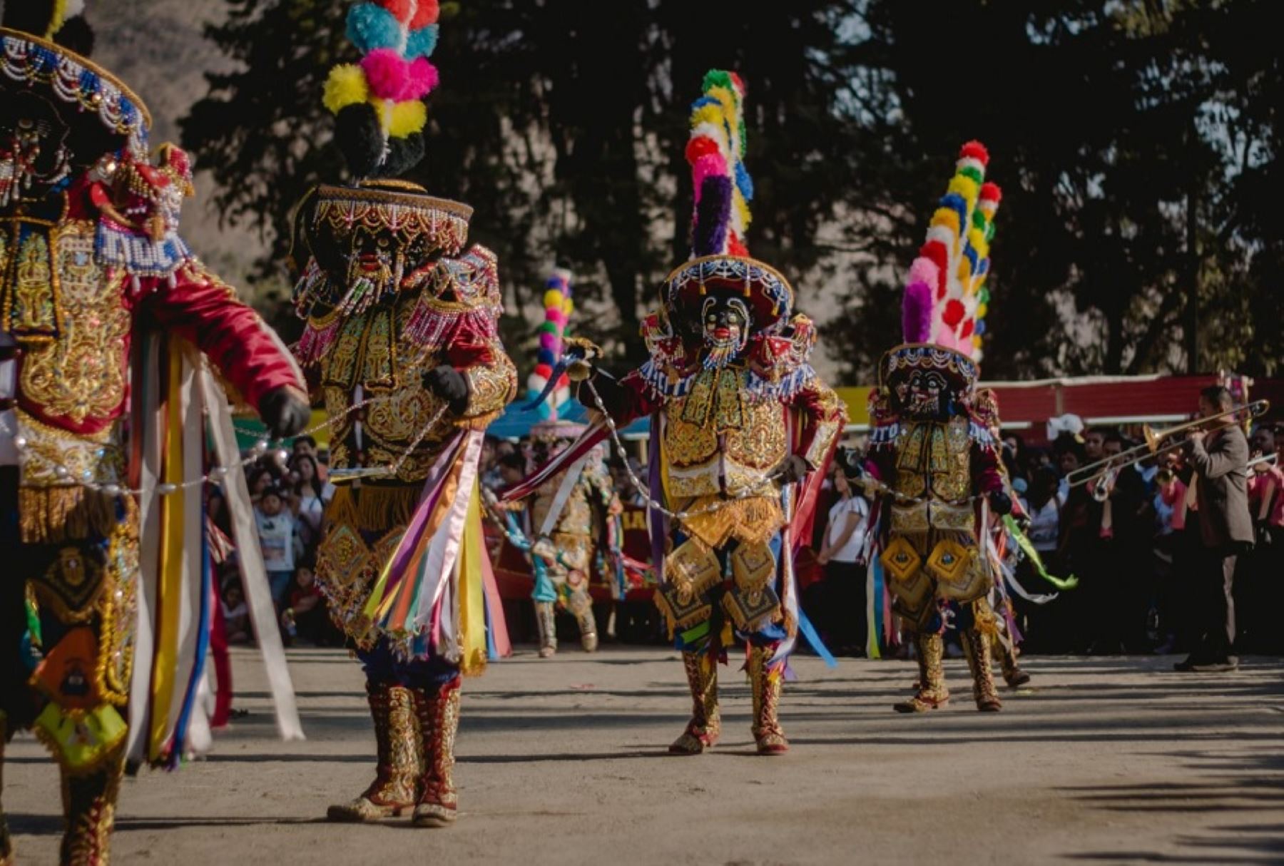 La danza de Los Negritos es la más emblemática de la región Huánuco. INTERNET/Medios