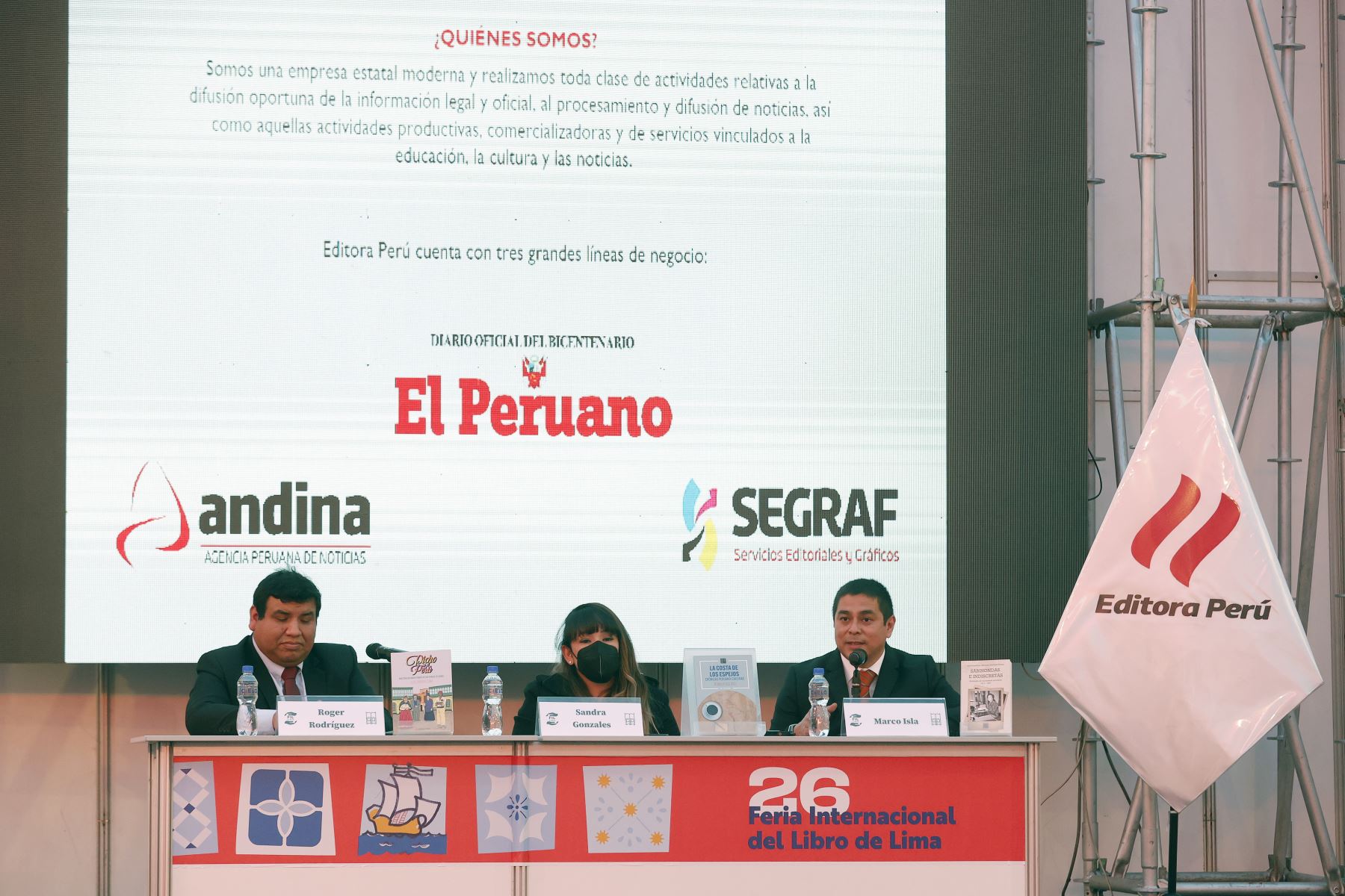 Editora Perú, a través de su Fondo Editorial, invita a escritores e instituciones que deseen hacer una publicación a tomar en cuenta los servicios profesionales de esta casa editora. Foto: ANDINA/Melina Mejía.