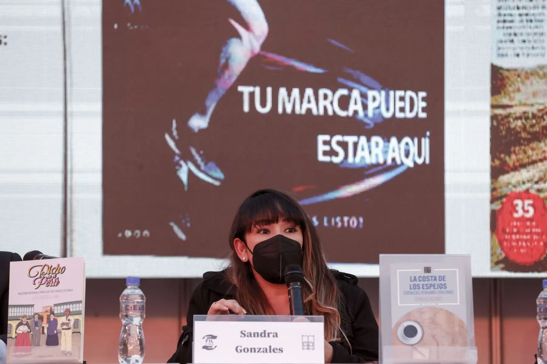Editora Perú se presenta en la Feria Internacional del Libro de Lima con la exposición “Coedición y difusión al servicio de escritores y empresas editoriales” en la que participaron Roger Rodriguez, Sandra Gonzales, y Marco Isla. Foto: Melina Mejia
