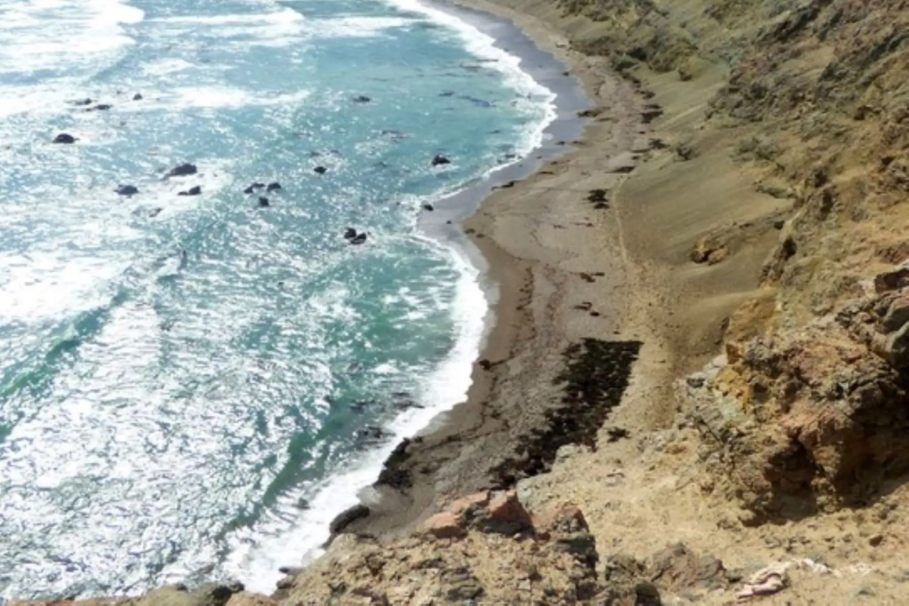 La reserva nacional San Fernando está ubicada en el extremo suroeste del departamento de Ica. Foto: Ingemmet