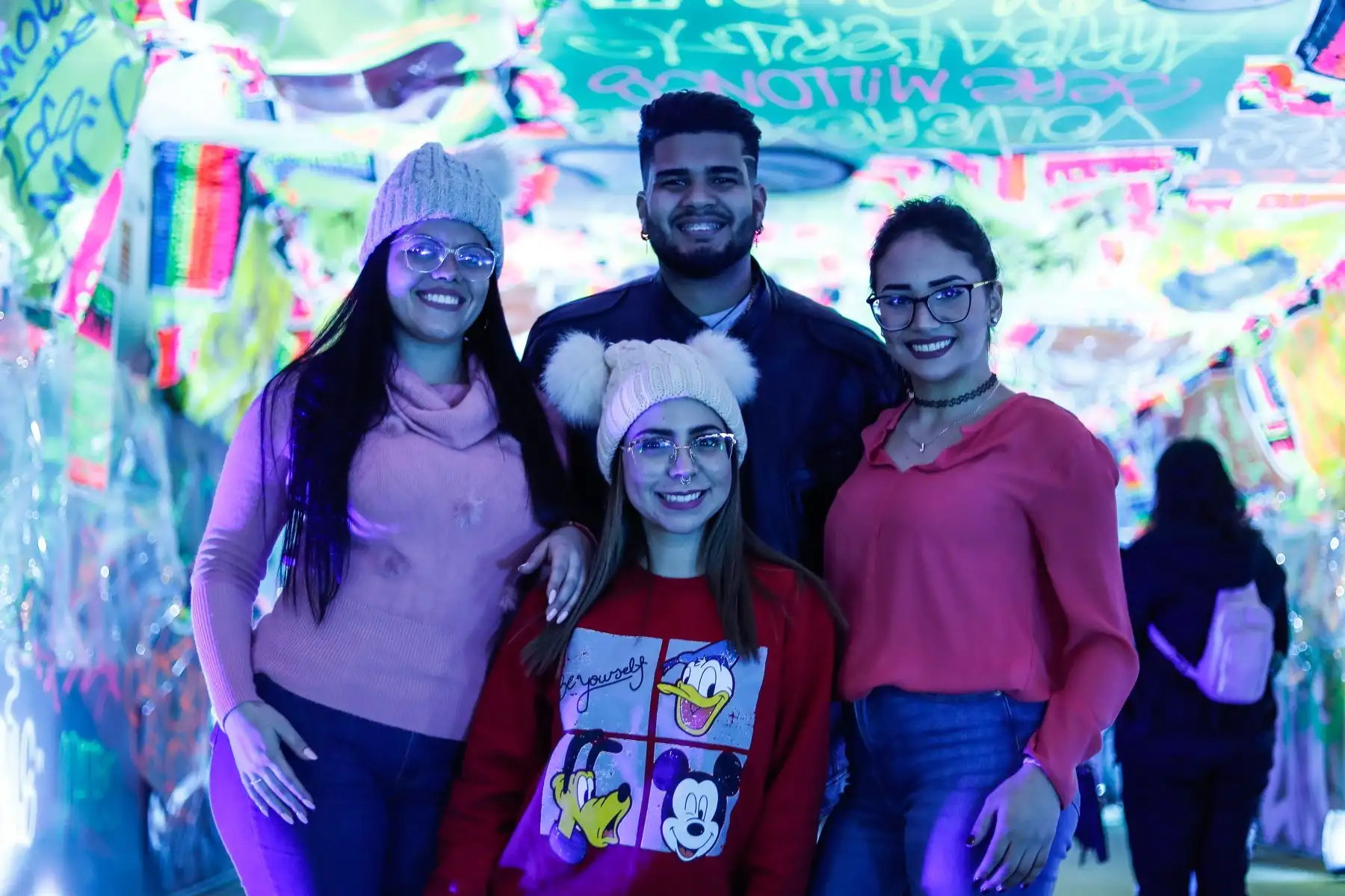 Con el propósito de incorporar obras de arte, la Municipalidad de Lima inauguró la obra titulada “Vórtice Grafitti” del artista peruano Joan Jiménez, más conocido como "Entes", en el Circuito Mágico del Agua. La exposición es permamente. Foto: ANDINA/Renato Pajuelo