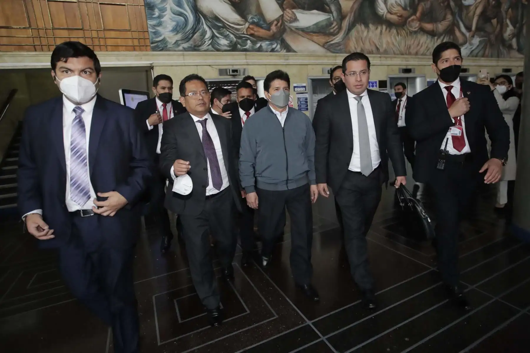 Presidente Pedro Castillo acudió a la Fiscalía de la Nación. Foto: ANDINA/ Prensa Presidencia
